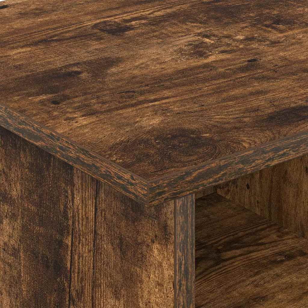 vidaXL TV-Ständer Geräucherte Eiche 68,5 x 35 x 35 cm Holzwerkstoff