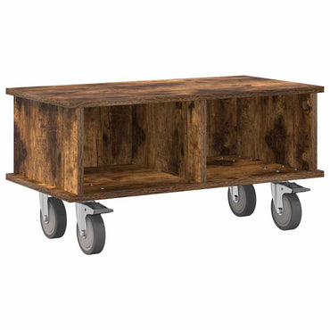 vidaXL TV-Ständer Geräucherte Eiche 68,5 x 35 x 35 cm Holzwerkstoff