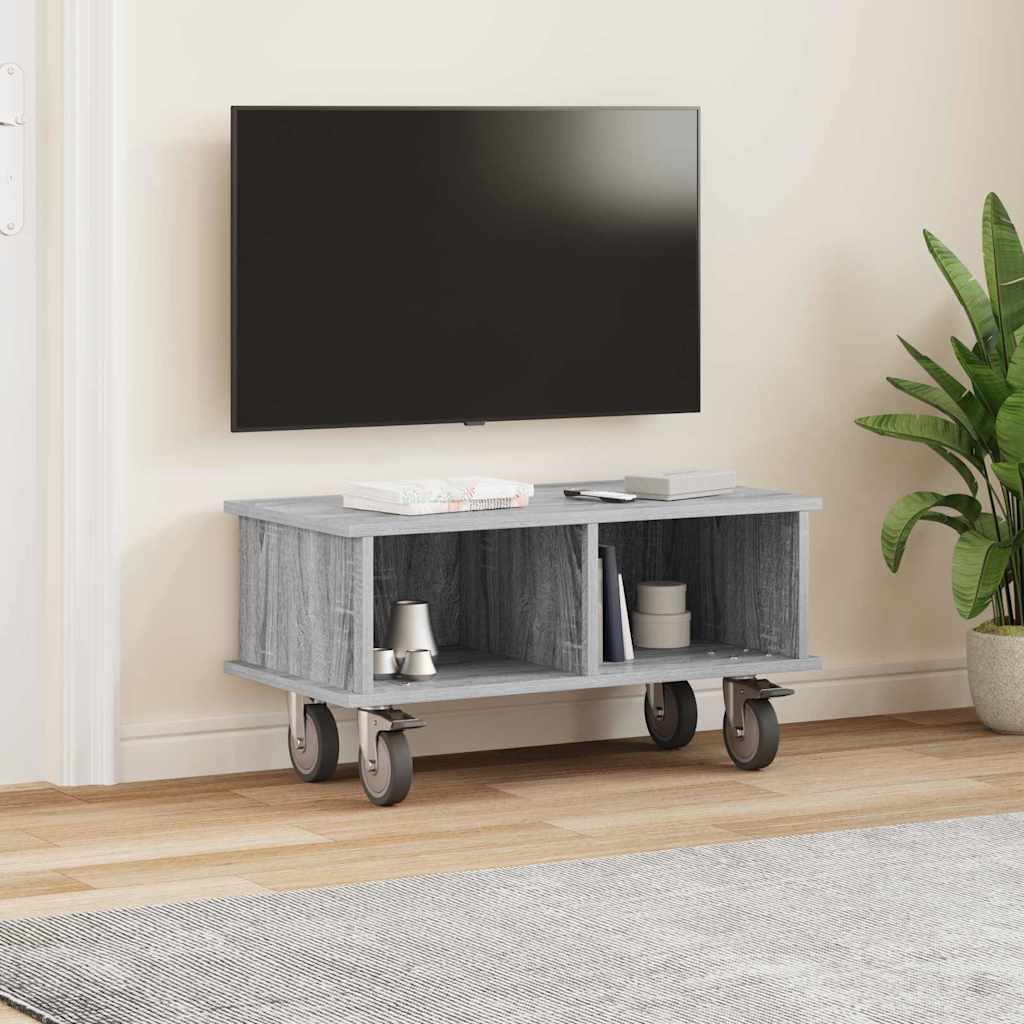 vidaXL TV-Ständer Graues Sonoma 68,5 x 35 x 35 cm Holzwerkstoff