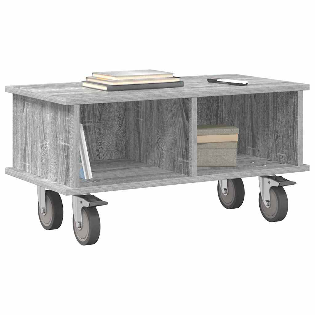 vidaXL TV-Ständer Graues Sonoma 68,5 x 35 x 35 cm Holzwerkstoff
