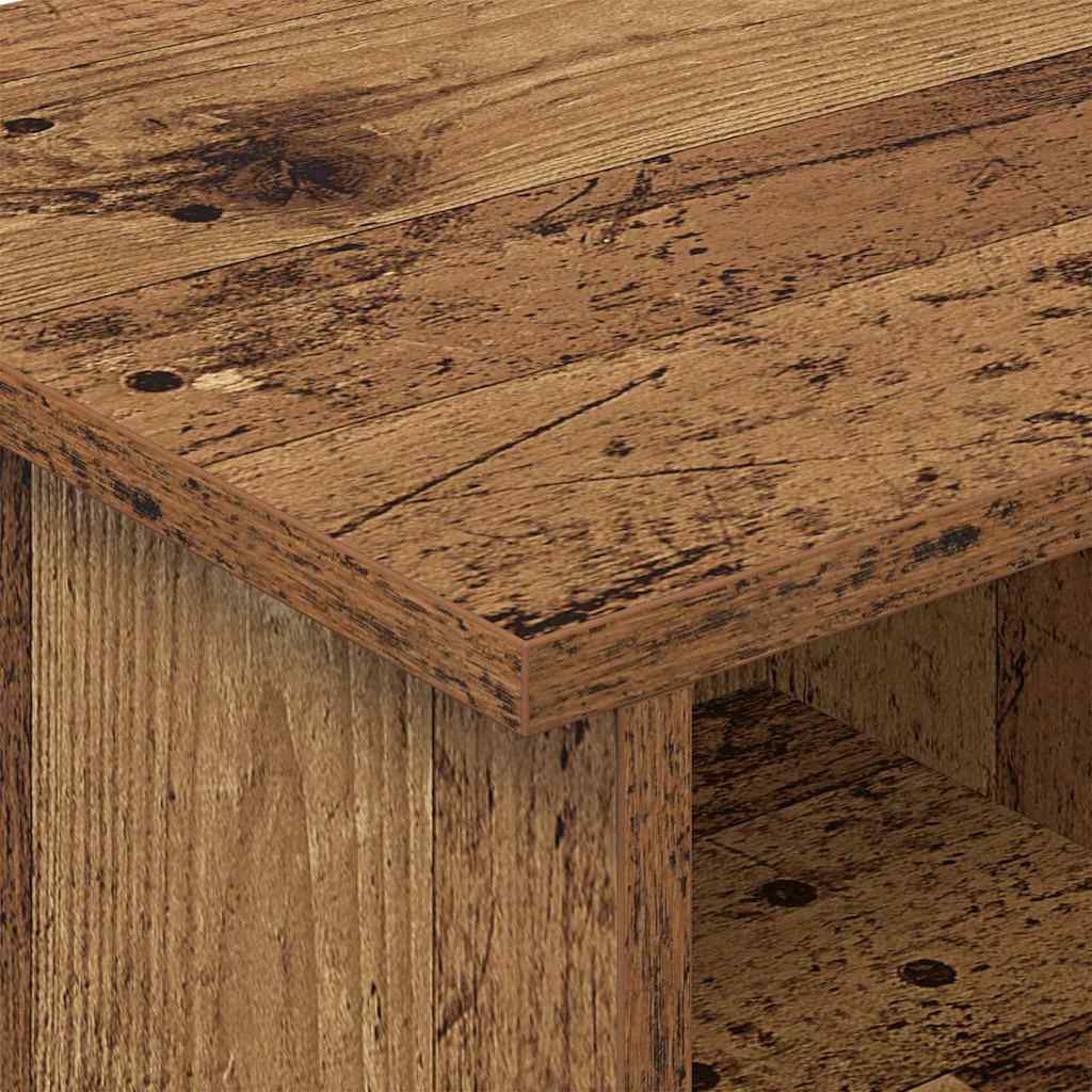 vidaXL TV-Ständer Altholz 68,5 x 35 x 35 cm Holzwerkstoff