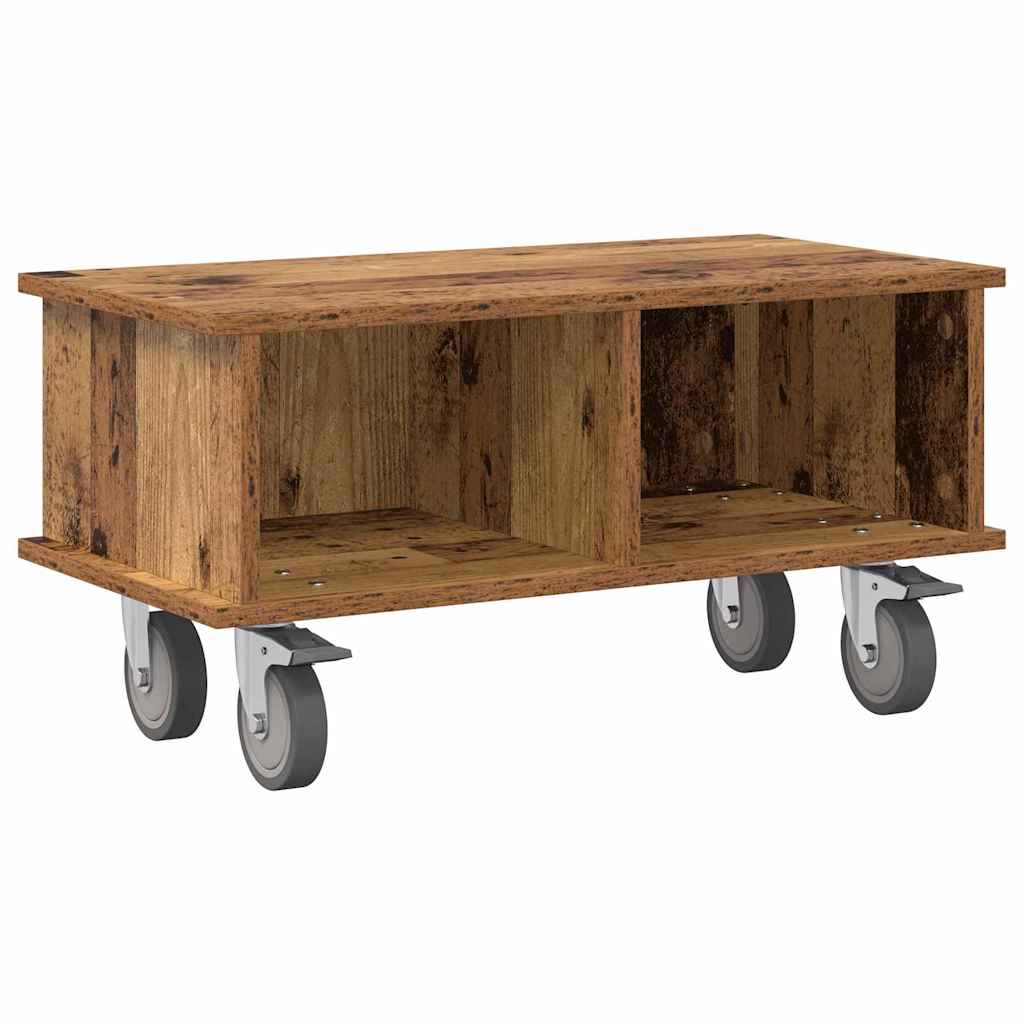 vidaXL TV-Ständer Altholz 68,5 x 35 x 35 cm Holzwerkstoff