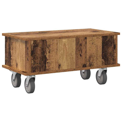 vidaXL TV-Ständer Altholz 68,5 x 35 x 35 cm Holzwerkstoff