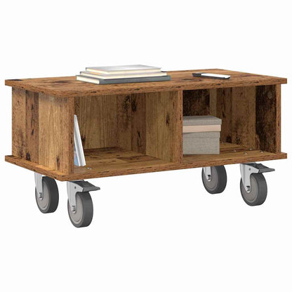 vidaXL TV-Ständer Altholz 68,5 x 35 x 35 cm Holzwerkstoff