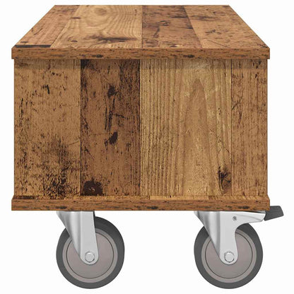 vidaXL TV-Ständer Altholz 68,5 x 35 x 35 cm Holzwerkstoff