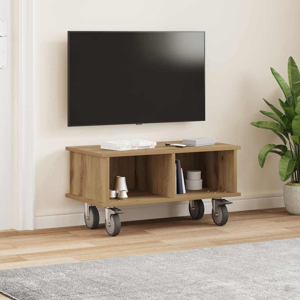 vidaXL TV-Ständer Artisan-Eiche 68,5 x 35 x 35 cm Holzwerkstoff