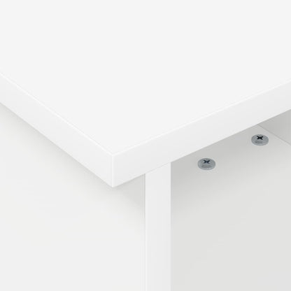 vidaXL TV-Ständer Weiß 37 x 35 x 35 cm Holzwerkstoff