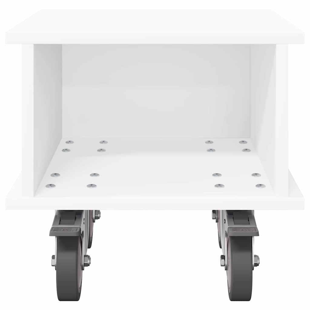 vidaXL TV-Ständer Weiß 37 x 35 x 35 cm Holzwerkstoff
