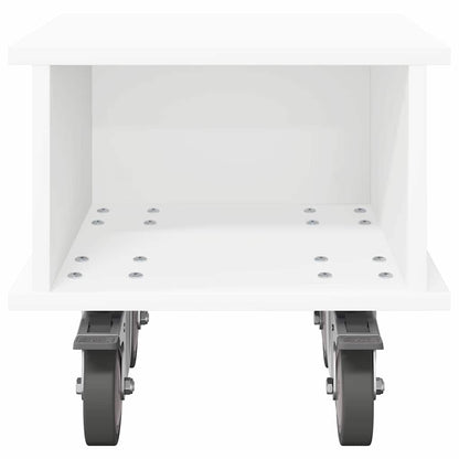 vidaXL TV-Ständer Weiß 37 x 35 x 35 cm Holzwerkstoff