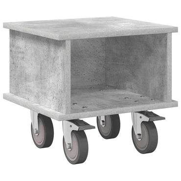 vidaXL TV-Ständer Beton Grau 37 x 35 x 35 cm Holzwerkstoff
