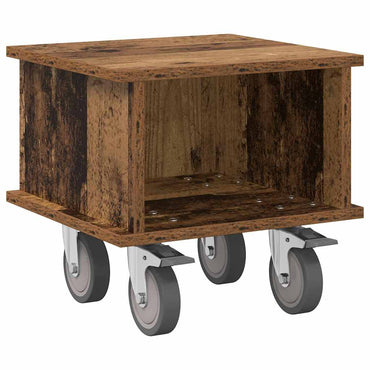 vidaXL TV-Ständer Altholz 37 x 35 x 35 cm Holzwerkstoff