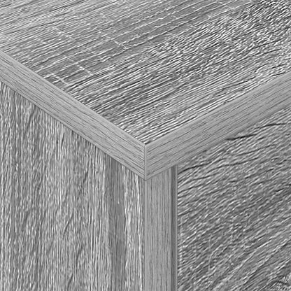 vidaXL Nachttisch 2 pcs Graues Sonoma 40,5 x 40 x 48 cm Holzwerkstoff