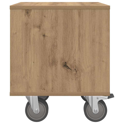 vidaXL Nachttisch Artisan-Eiche 40,5 x 40 x 48 cm Holzwerkstoff