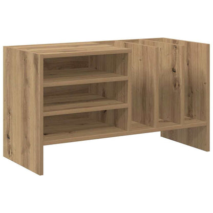 Schallplattenschrank mit Regal Artisan-Eiche 78,5 x 35 x 45 cm
