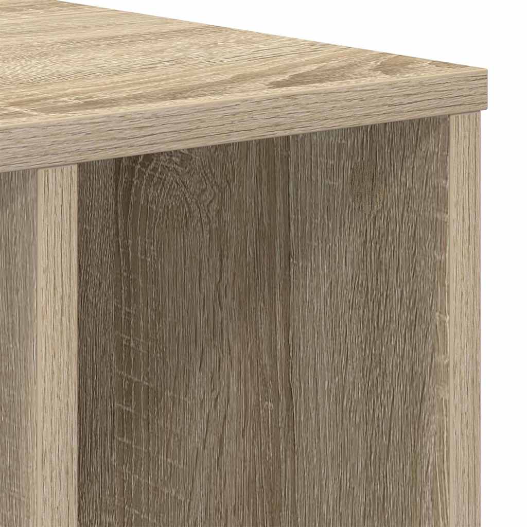 vidaXL Beistelltisch 2 pcs Sonoma-Eiche 37 x 32 x 40 cm Holzwerkstoff
