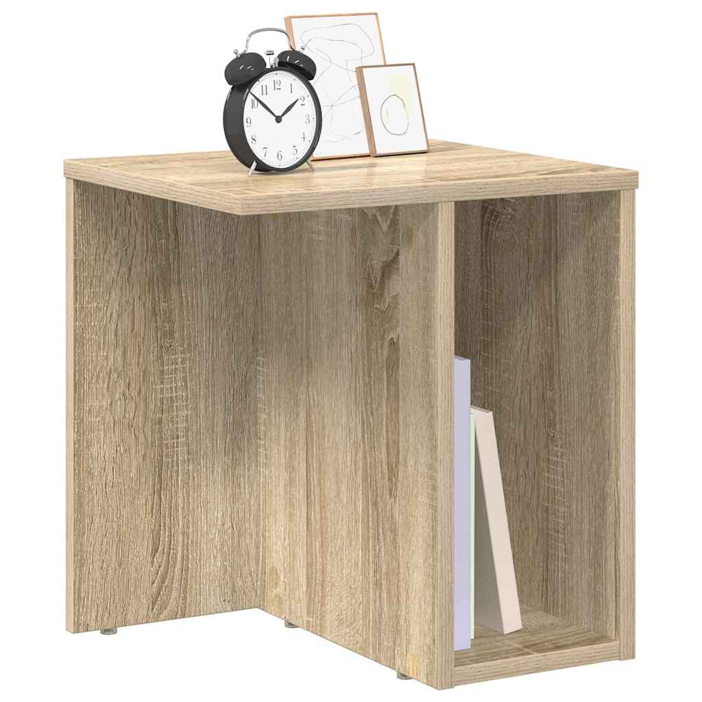 vidaXL Beistelltisch 2 pcs Sonoma-Eiche 37 x 32 x 40 cm Holzwerkstoff