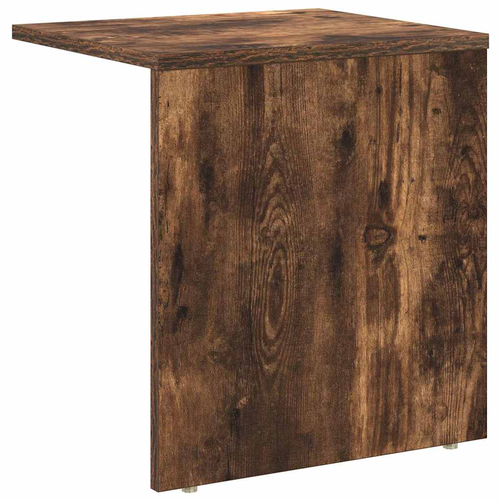 vidaXL Beistelltisch 2 pcs Geräucherte Eiche 37 x 32 x 40 cm
