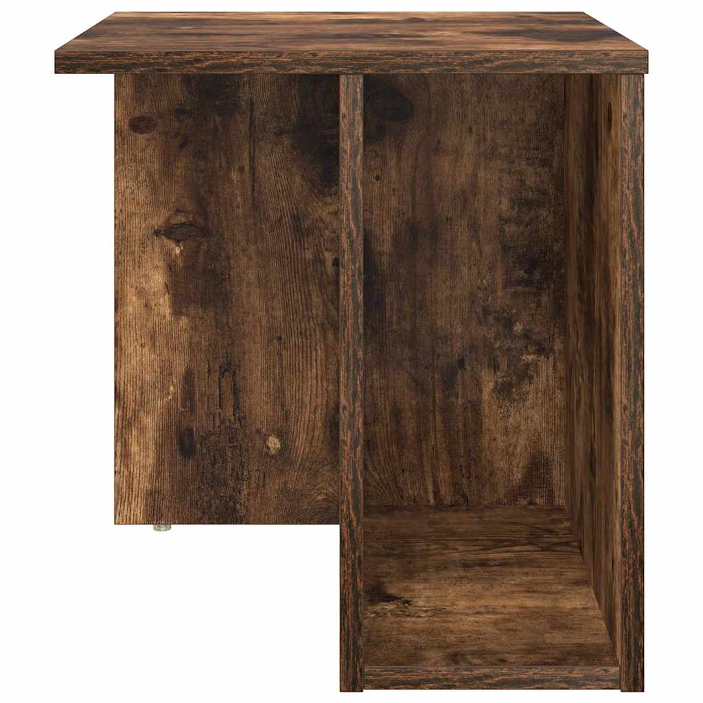 vidaXL Beistelltisch 2 pcs Geräucherte Eiche 37 x 32 x 40 cm