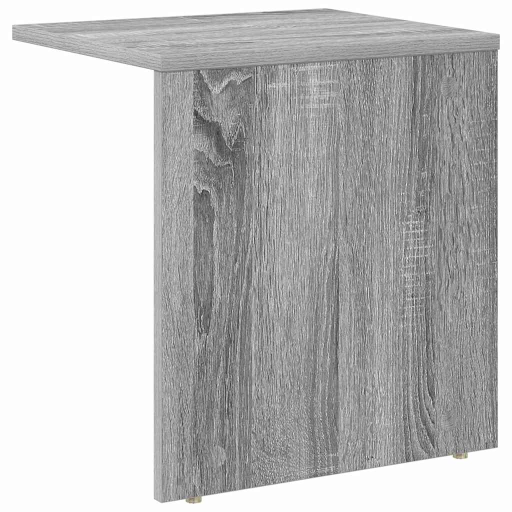 vidaXL Beistelltisch 2 pcs Graues Sonoma 37 x 32 x 40 cm Holzwerkstoff