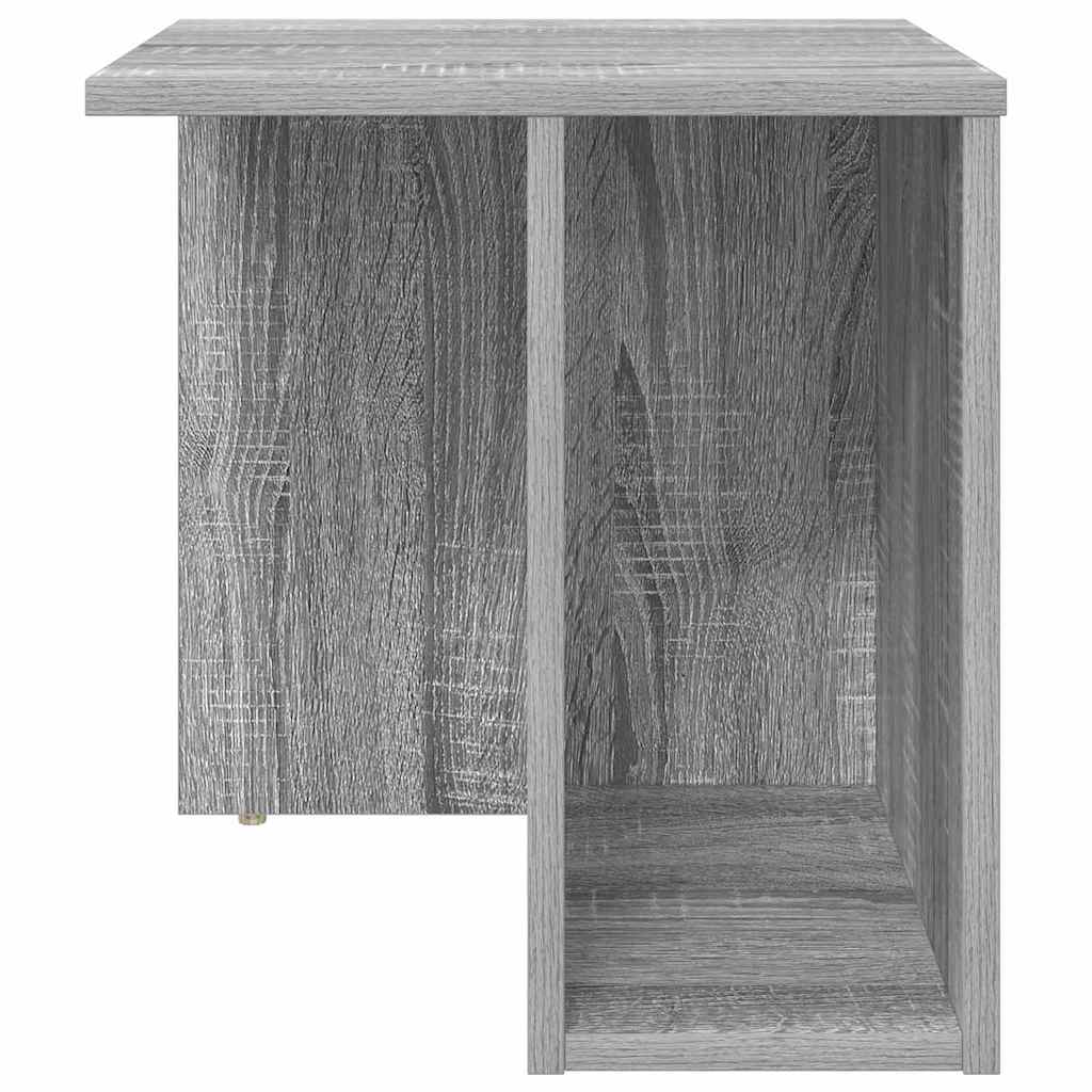 vidaXL Beistelltisch 2 pcs Graues Sonoma 37 x 32 x 40 cm Holzwerkstoff
