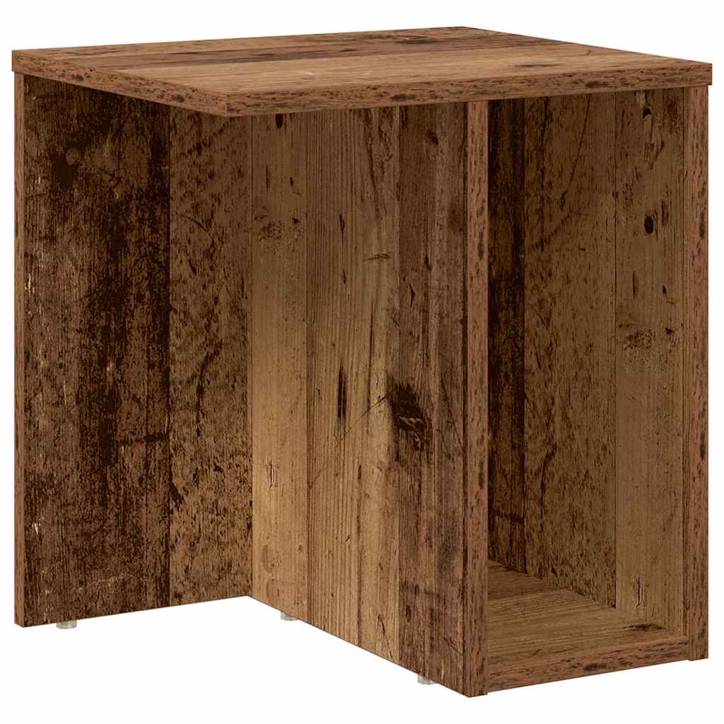 Beistelltisch 2 pcs Altholz 37 x 32 x 40 cm Holzwerkstoff