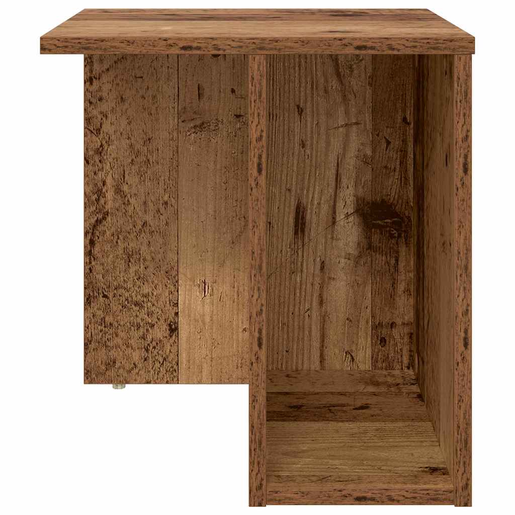 Beistelltisch 2 pcs Altholz 37 x 32 x 40 cm Holzwerkstoff