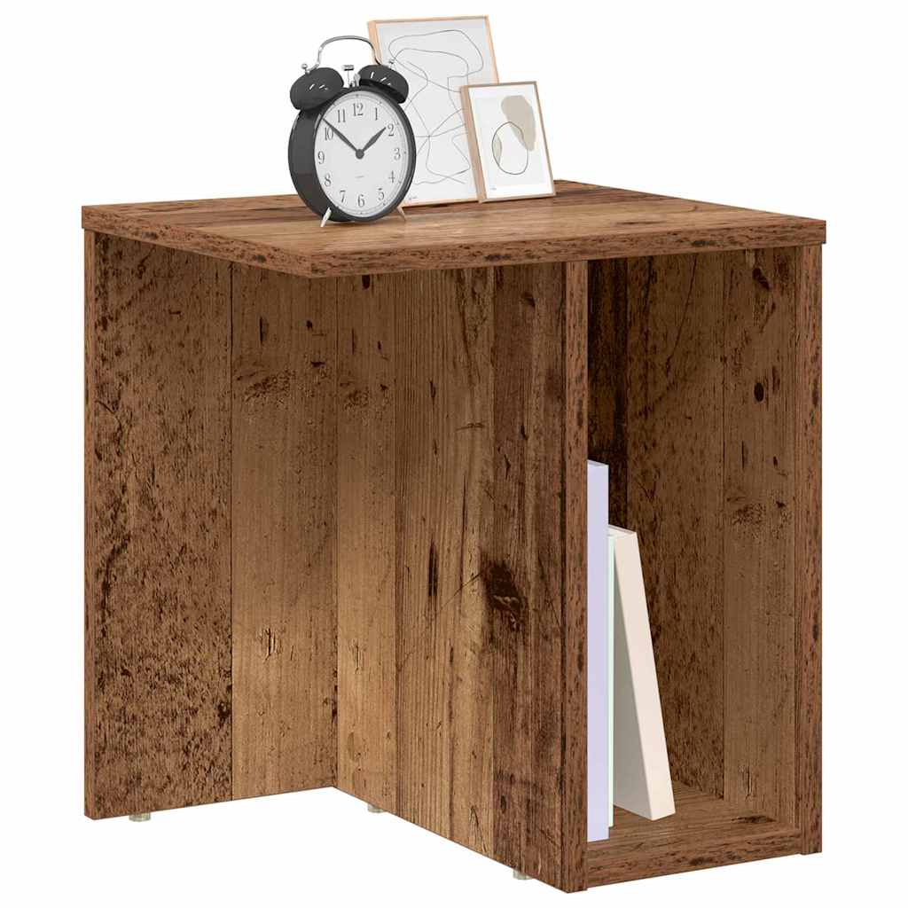 Beistelltisch 2 pcs Altholz 37 x 32 x 40 cm Holzwerkstoff