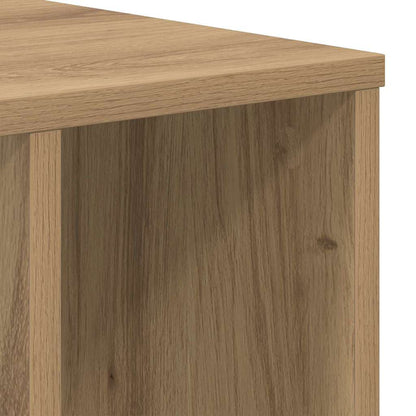 vidaXL Beistelltisch 2 pcs Artisan-Eiche 37 x 32 x 40 cm Holzwerkstoff