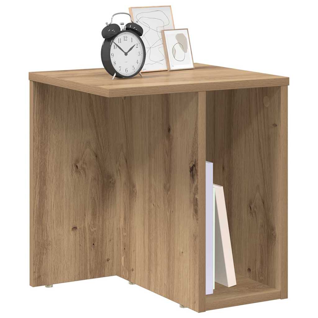vidaXL Beistelltisch 2 pcs Artisan-Eiche 37 x 32 x 40 cm Holzwerkstoff