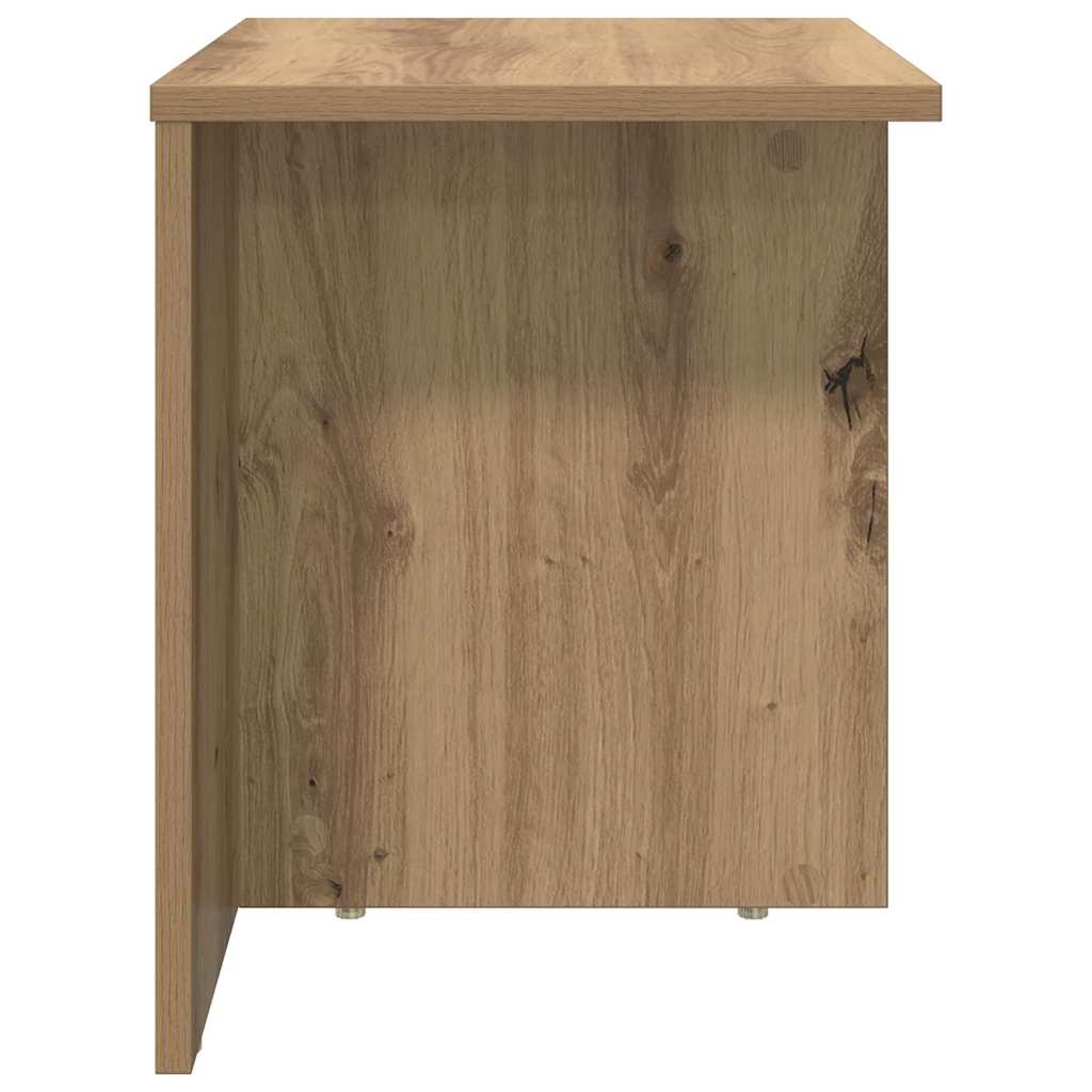 vidaXL Beistelltisch 2 pcs Artisan-Eiche 37 x 32 x 40 cm Holzwerkstoff