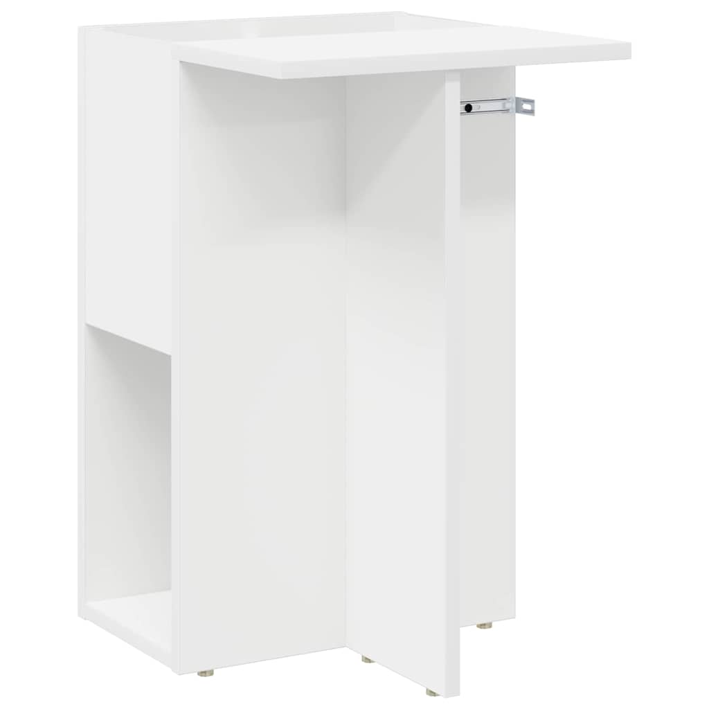 vidaXL Beistelltisch Weiß 35 x 40 x 55 cm Holzwerkstoff