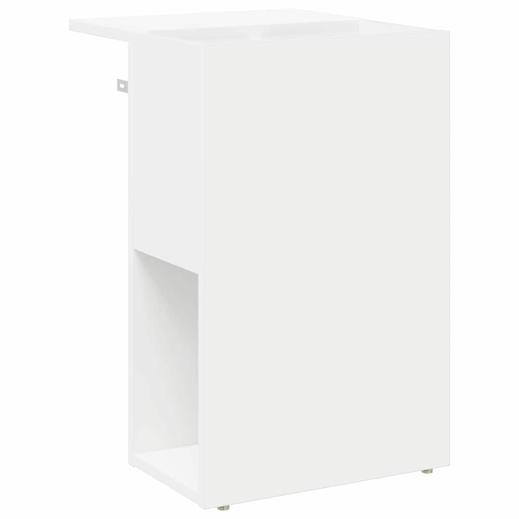 vidaXL Beistelltisch Weiß 35 x 40 x 55 cm Holzwerkstoff