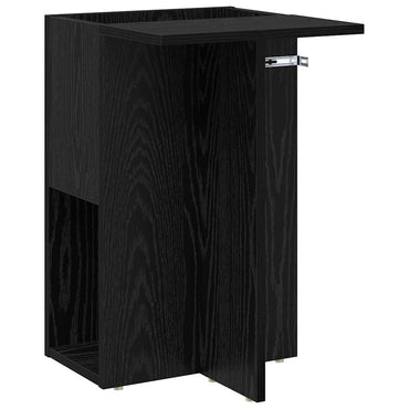 vidaXL Beistelltisch Schwarz Eichen-Optik 35 x 40 x 55 cm