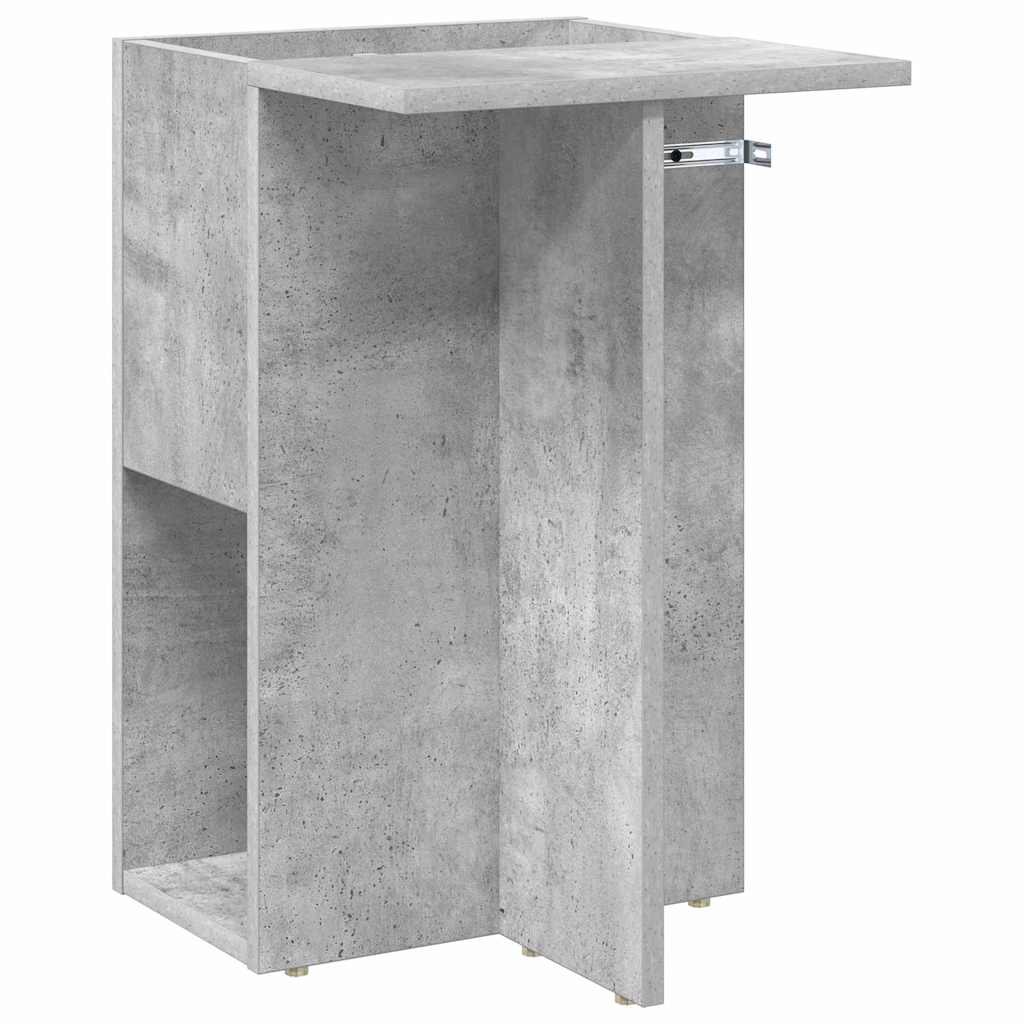 Beistelltisch Beton Grau 35 x 40 x 55 cm Holzwerkstoff