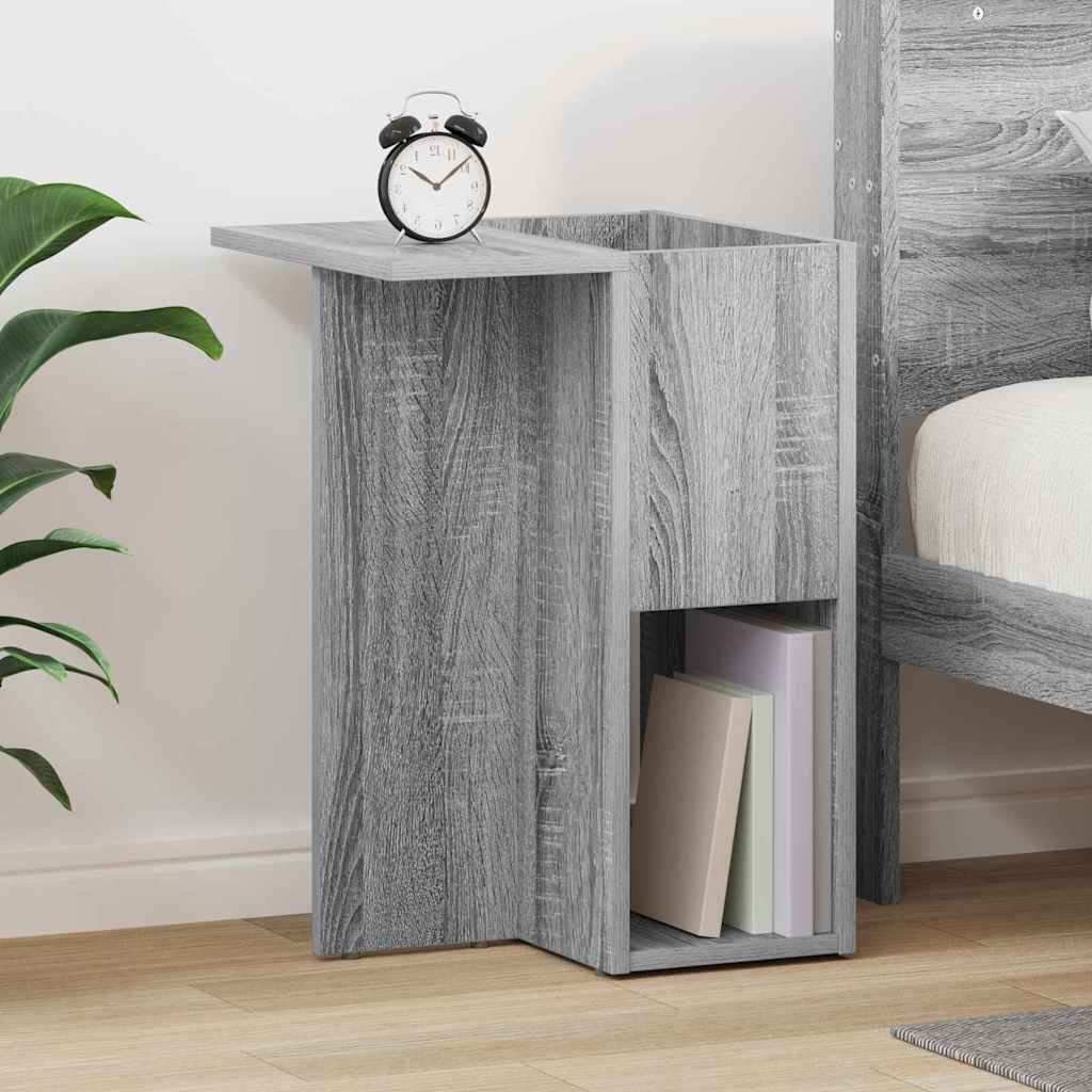 vidaXL Beistelltisch Graues Sonoma 35 x 40 x 55 cm Holzwerkstoff