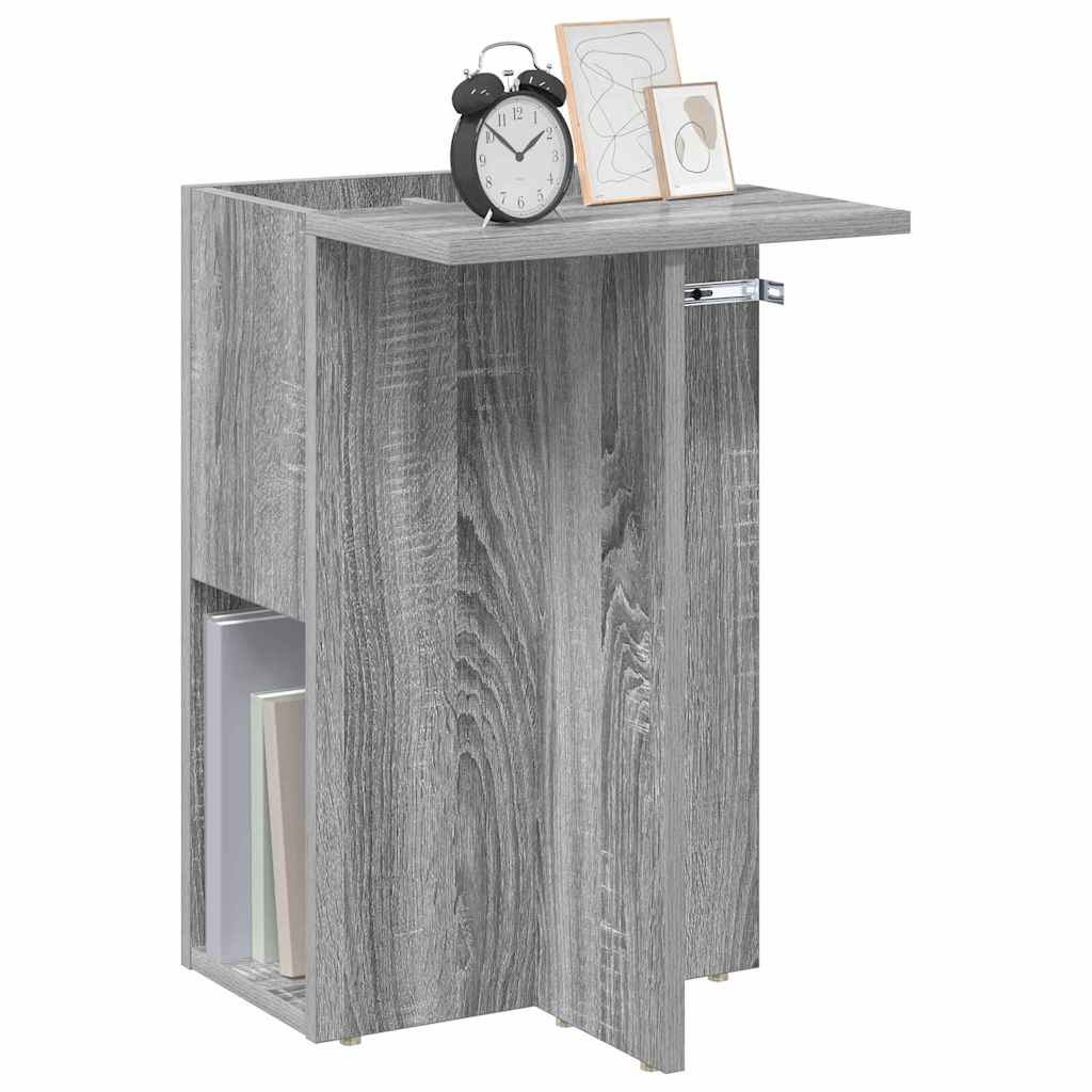 vidaXL Beistelltisch Graues Sonoma 35 x 40 x 55 cm Holzwerkstoff