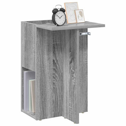 vidaXL Beistelltisch Graues Sonoma 35 x 40 x 55 cm Holzwerkstoff