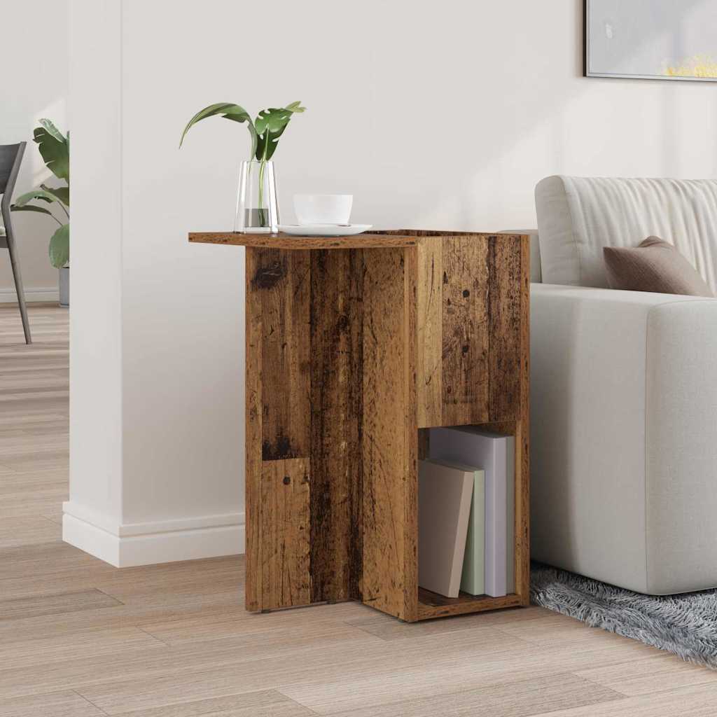 vidaXL Beistelltisch Altholz 35 x 40 x 55 cm Holzwerkstoff