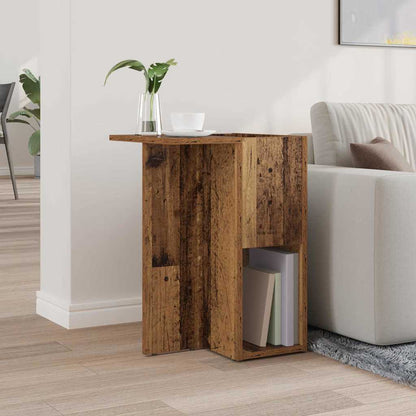 vidaXL Beistelltisch Altholz 35 x 40 x 55 cm Holzwerkstoff