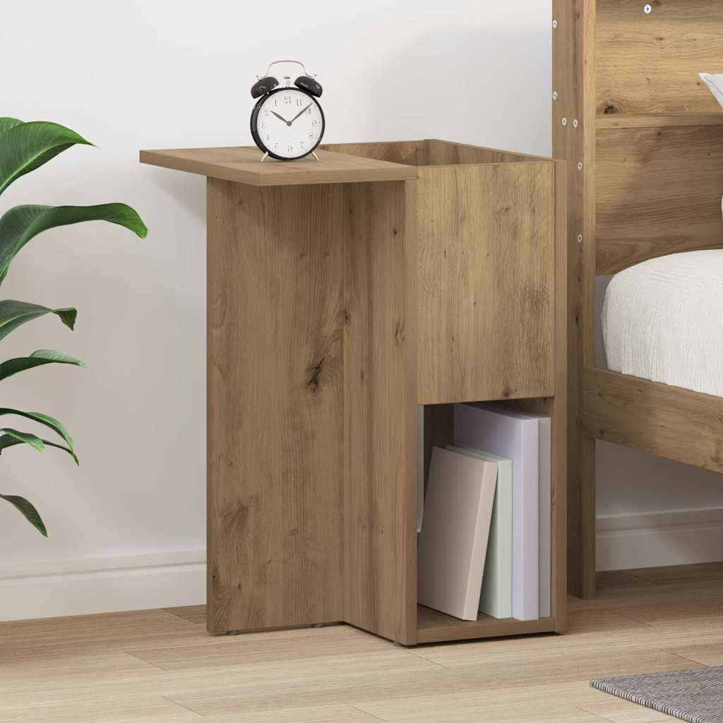 vidaXL Beistelltisch Artisan-Eiche 35 x 40 x 55 cm Holzwerkstoff