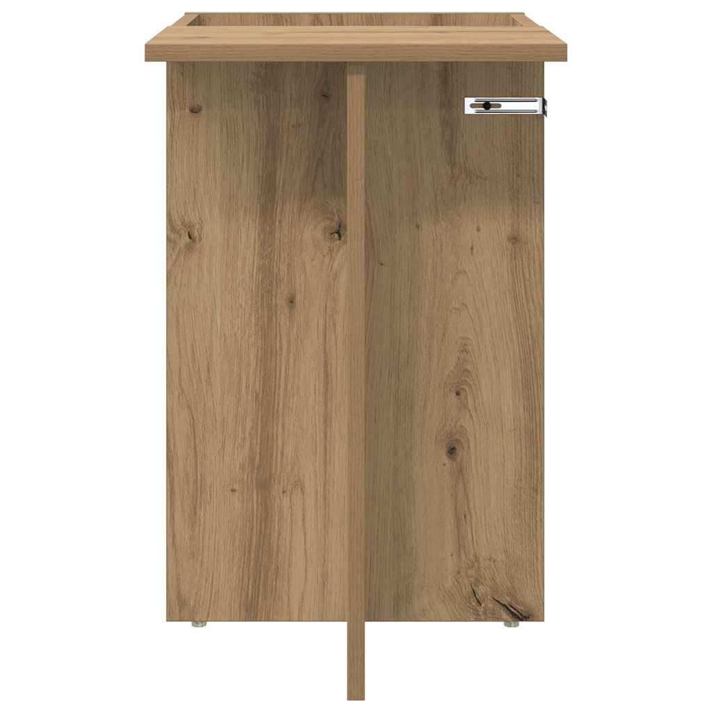 vidaXL Beistelltisch Artisan-Eiche 35 x 40 x 55 cm Holzwerkstoff