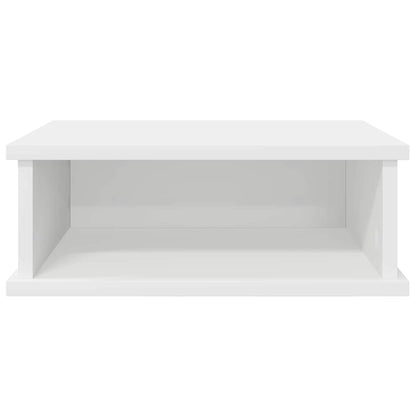 Nachttisch 2 pcs Weiß 40 x 31 x 15 cm Holzwerkstoff