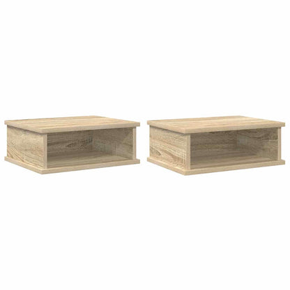 Nachttisch 2 pcs Sonoma-Eiche 40 x 31 x 15 cm Holzwerkstoff
