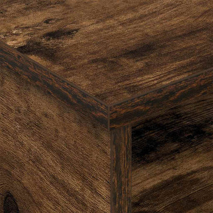 Nachttisch Geräucherte Eiche 40 x 31 x 15 cm Holzwerkstoff