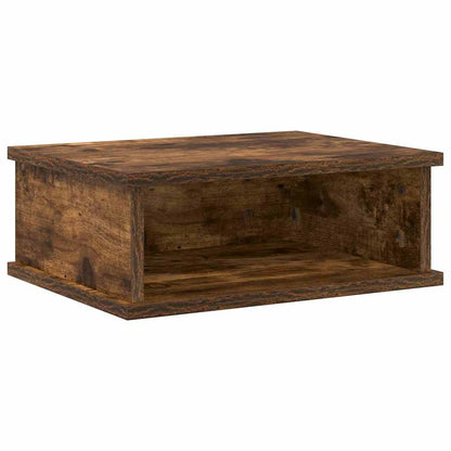 vidaXL Nachttisch 2 pcs Geräucherte Eiche 40 x 31 x 15 cm