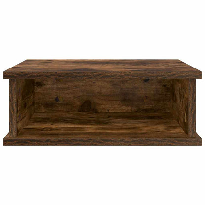 vidaXL Nachttisch 2 pcs Geräucherte Eiche 40 x 31 x 15 cm
