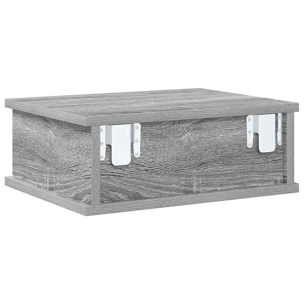 Nachttisch Graues Sonoma 40 x 31 x 15 cm Holzwerkstoff