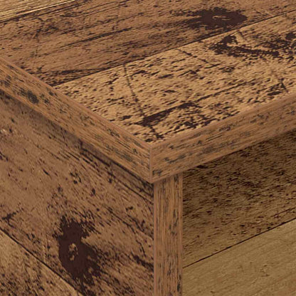vidaXL Nachttisch 2 pcs Altholz 40 x 31 x 15 cm Holzwerkstoff