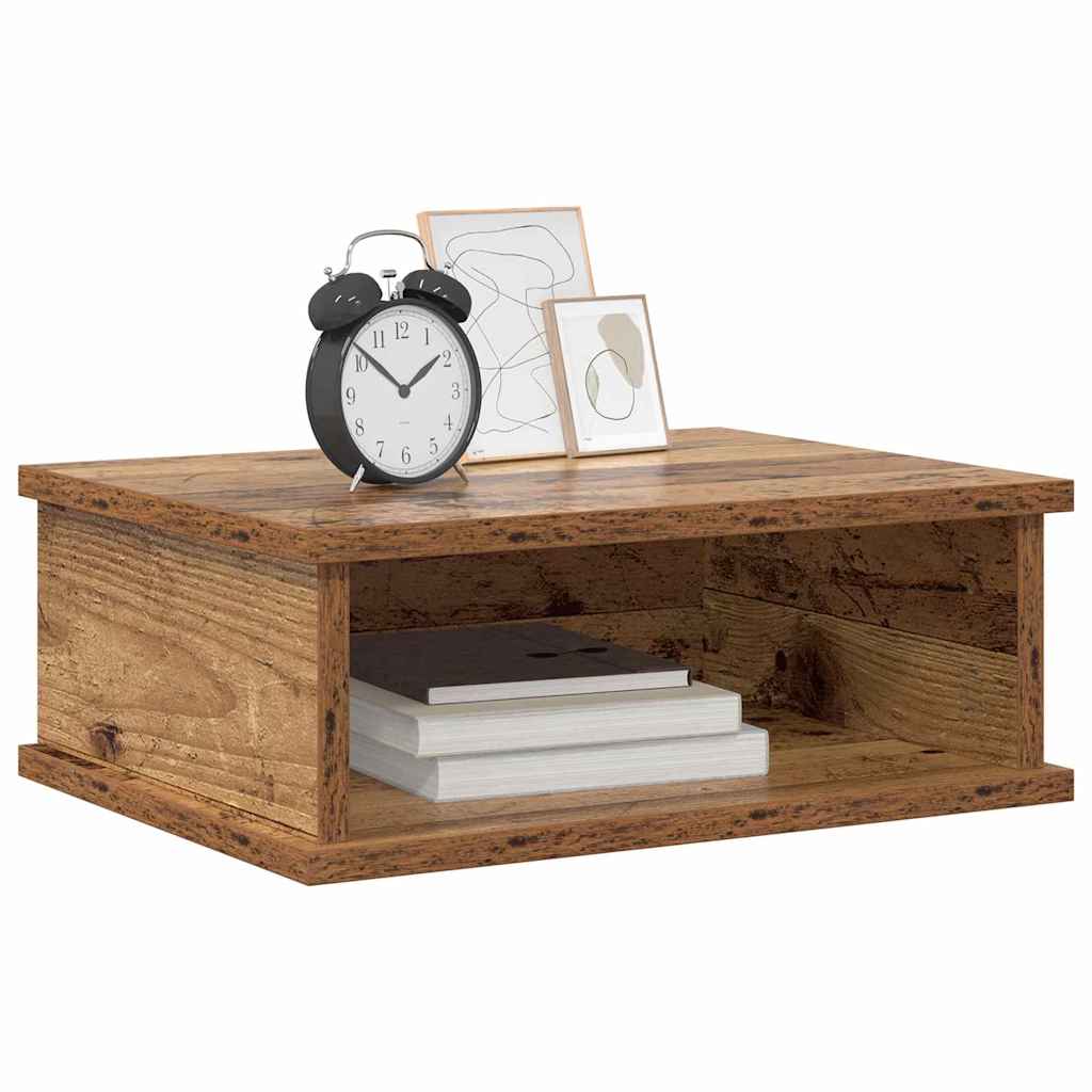 vidaXL Nachttisch 2 pcs Altholz 40 x 31 x 15 cm Holzwerkstoff