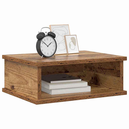 vidaXL Nachttisch 2 pcs Altholz 40 x 31 x 15 cm Holzwerkstoff